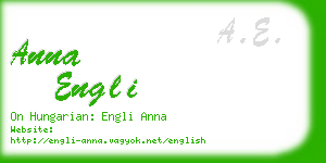 anna engli business card